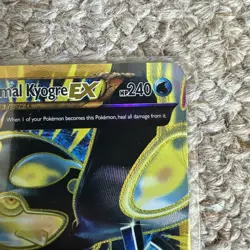 [LP] Primal Kyogre EX 96/98 2015 Full Art XY Ancient Origins POKEMON TCG - Image 3