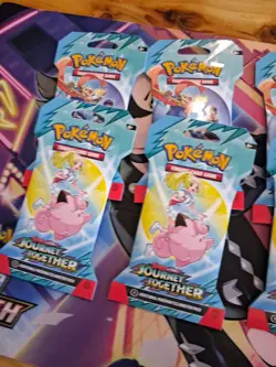 Pokemon TCG: Scarlet & Violet - Journey Together Sleeved Booster Pack (Lot of 6) - Image 2