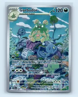Pokemon tcg SV04: Paradox Rift Garbodor Near Mint or Better - Image 1