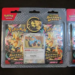 (Lot Of 2) Pokemon TCG Ascended Heroes 2-Pack Blister Bundle Larry Sealed New - Image 2