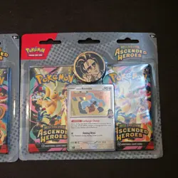 (Lot Of 2) Pokemon TCG Ascended Heroes 2-Pack Blister Bundle Larry Sealed New - Image 3
