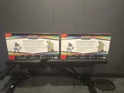 POKEMON PRISMATIC EVOLUTIONS LUCARIO & TYRANITAR EX PREMIUM COLLECTION LOT OF 2 - Image 4