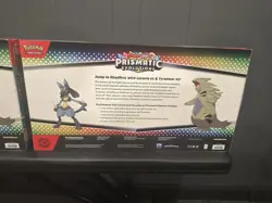 POKEMON PRISMATIC EVOLUTIONS LUCARIO & TYRANITAR EX PREMIUM COLLECTION LOT OF 2 - Image 5