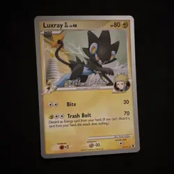 Pokemon Luxray GL LV.48 9/111 World Championship Decks Rare 80HP 2009 Regular - Image 1
