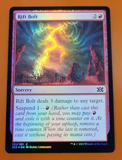1x Rift Bolt | FOIL | Double Masters 2022 | MTG Magic Cards - Image 1