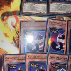 Yummy Deck Core Yu-Gi-Oh! With x3 Marshmao + ultimate rare Cupsy yummy way - Image 5