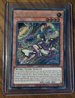 Tenyi Spirit - Suruya SUDA-EN021 Secret Rare 1st Edition Yu-Gi-Oh! TCG - Image 1