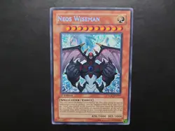 Yugioh - Neos Wiseman CSOC-EN097 Secret Rare 1st Edition - Image 1