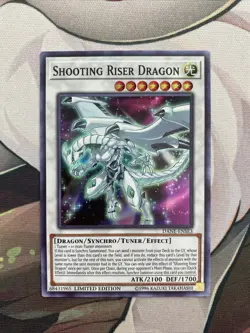 Yugioh Shooting Riser Dragon DANE-ENSE3 Super Rare Limited Edition NM - Image 1