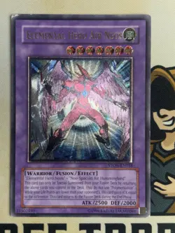 STON-EN034 Elemental Hero Air Neos Ultimate Rare Unlimited YuGiOh! MP EURO - Image 4