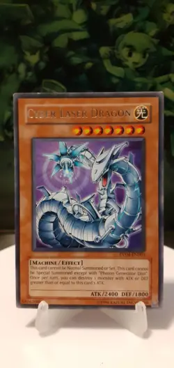 Cyber Laser Dragon RARE Unlimited LP DP04-EN003 - Image 1