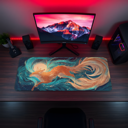 MTG Playmat | Nine Tails Fox Themed Playmat | Unofficial MTG Playmat - Image 5