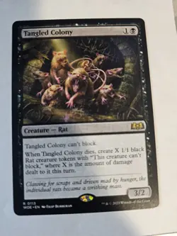MTG - Tangled Colony - Wilds of Eldraine - Image 1