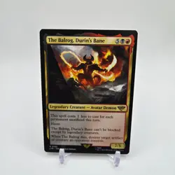 The Balrog, Durin's Bane Lord of the Rings Regular Rare MTG NM #195 - Image 1