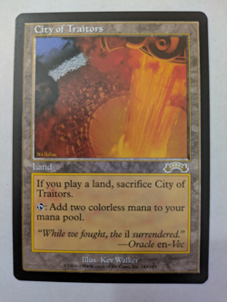 City of Traitors Magic the Gathering MTG Exodus NEAR MINT - Image 1