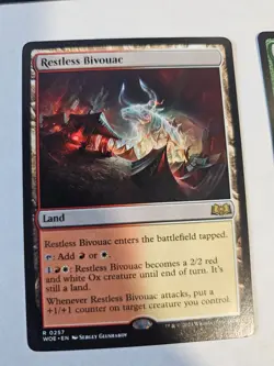 MTG - Restless Bivouac - Wilds of Eldraine - Image 1