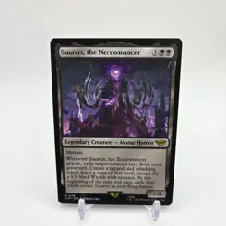 Sauron, the Necromancer Lord of the Rings Regular Rare MTG NM #106 - Image 1