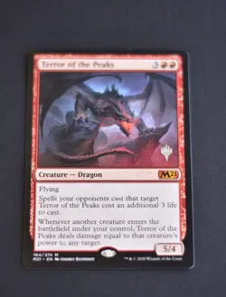 Terror of The Peaks Promo Pack MTG M21 - Image 2