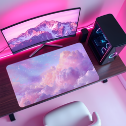 MTG Playmat | Kawaii Pink Sky Themed Playmat | Unofficial MTG Playmat - Image 4