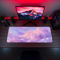 MTG Playmat | Kawaii Pink Sky Themed Playmat | Unofficial MTG Playmat - Image 5
