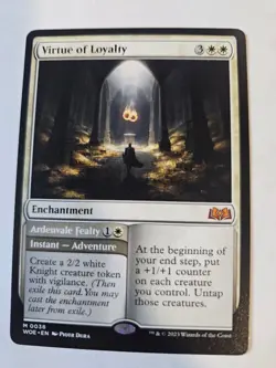MTG - Virtue of Loyalty - Wilds of Eldraine - Image 1