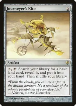 Journeyer's Kite NM #65 Duel Decks: Venser vs. Koth MTG - Image 1