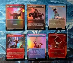 The Art of Frank Frazetta FOIL Complete Set + Bonus 6/6 Secret Lair Drop MTG NM - Image 1