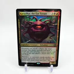 Karazikar, the Eye Tyrant - Adventures in the Forgotten Realms Foil NM MTG #49 - Image 1