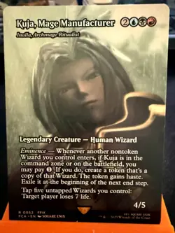 Kuja, Mage Manufacturer FCA 52 Showcase MTG Rare - Image 1