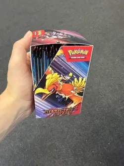 Pokemon Destined Rivals Half Booster Box (18 Booster Packs) NEW - Unsealed box - Image 2