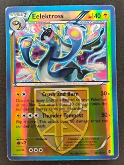 Eelektross Team Plasma 33/101 Plasma Blast Reverse Holo Pokemon TCG - HP - Image 1