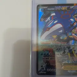Pokemon Team Aqua's Kyogre EX Full Art Holo Rare Double Crisis 6/34 190HP - Image 5