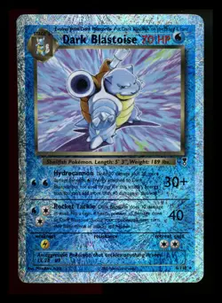 #2 Dark Blastoise 4/110 Legendary Collection 2002 Reverse Holo Vintage Pokemon - Image 1