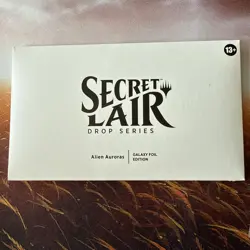 Secret Lair x Chaos Vault - Alien Auroras Galaxy Foil Sealed - MTG SLD Drop - Image 1