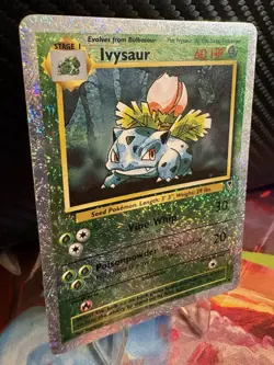 Ivysaur 47/110 Legendary Collection Reverse Holo Pokemon Card WOTC LP - Image 3