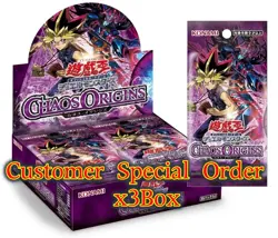 Customer Special Order PSL Yu-Gi-Oh! OCG DM CHAOS ORIGINS 3Box 1st Edition Japan - Image 1