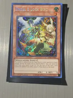 Yugioh! Droll & Lock Bird (Alternate Art) - RA02-EN006 - Secret Rare - 1st Editi - Image 1