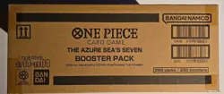 ONE PIECE OP14 THE AZURE SEA'S SEVEN SEALED CASE 12 BOOSTER BOX ENG - Image 1