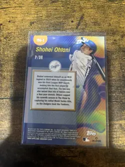 2026 Topps Series 1 Shohei Ohtani Titans Of The Game Insert Dodgers Free Ship - Image 4
