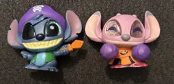 Disney Doorables Haunted Halloween Lot of 2 Stitch and Angel NEW *READ* - Image 1