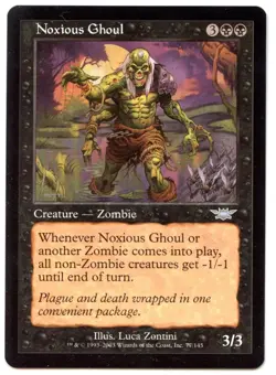 Noxious Ghoul #77 Legions LGN Magic MTG - Image 1