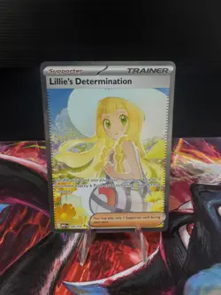 Lillie's Determination 184/132 Mega Evolution Special Illustration NM Pack Fresh - Image 1