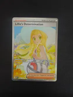 Lillie's Determination 184/132 Mega Evolution Special Illustration NM Pack Fresh - Image 4