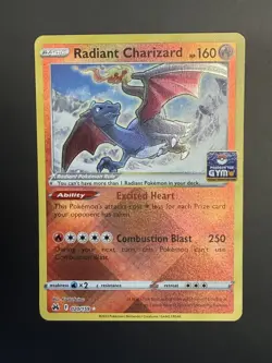 Pokemon TCG Radiant Charizard - 020/159 - Southeast Asia Gym Stamp PROMO - Image 1