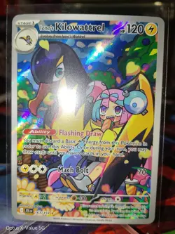 Iono's Kilowattrel 163/159 Journey Together Illustration Pokemon TCG Card NM - Image 4