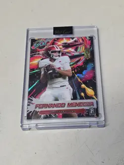 2026 Wild Card Splat Fernando Mendoza RC True 1 Of 1 Galactic - Image 1