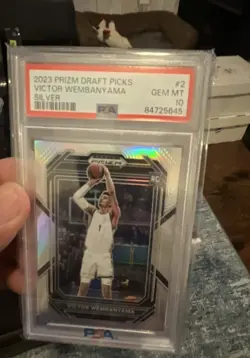 2023-24 Panini Prizm Draft Picks - Victor Wembanyama #2 Silver Prizm (RC) - Image 1