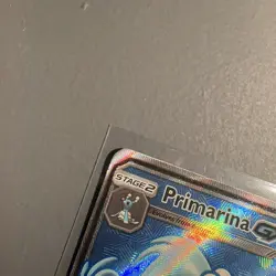 Pokemon TCG Primarina GX Sun Moon Black Star Promo SM39 Full Art Rare - Image 5