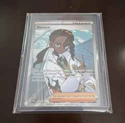 Pokemon TCG Trainer-Supporter Naveen POR 112/088 English Card - Image 1