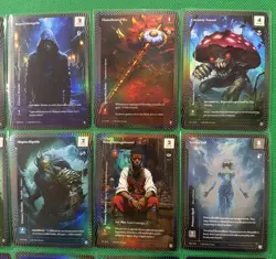 2025 Wonders of the First Foil Lot 25 C Cards-Sabre Relex Tuskhorn Flameheart W4 - Image 3